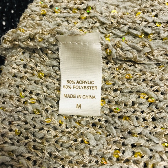 Daytrip short sleeve sequin color block cardigan - Picture 7 of 9